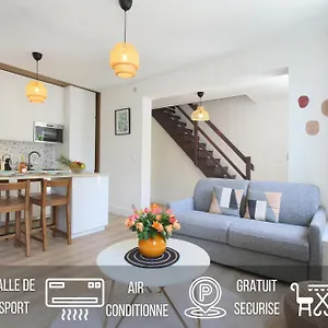 Apartment L'ethnique 7p - Climatisation - Jardin - Parking - Salle De Sport
